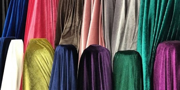 تصویر 2 از خرید و قیمت پارچه مخمل ساده + فروش صادراتی